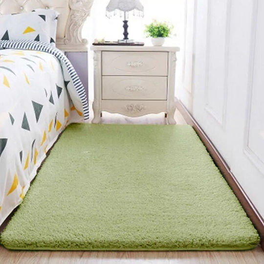 Strado Carpets Alpaca Runner Rug Green 80x150cm