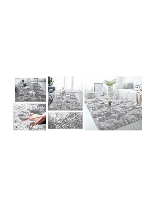 Strado Carpets Χαλί Ορθογώνιο Shaggy Light Grey 200x300cm