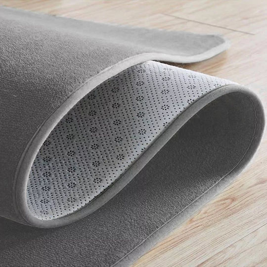 Strado Carpets Αντιολισθητικό Χαλί Ορθογώνιο Grey 160x220cm