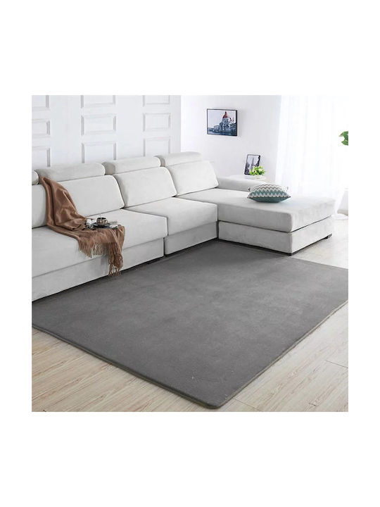 Strado Carpets Anti-slip Rug Rectangular Grey