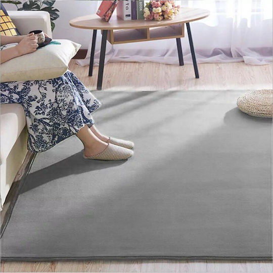 Strado Carpets Αντιολισθητικό Χαλί Ορθογώνιο Grey 160x220cm