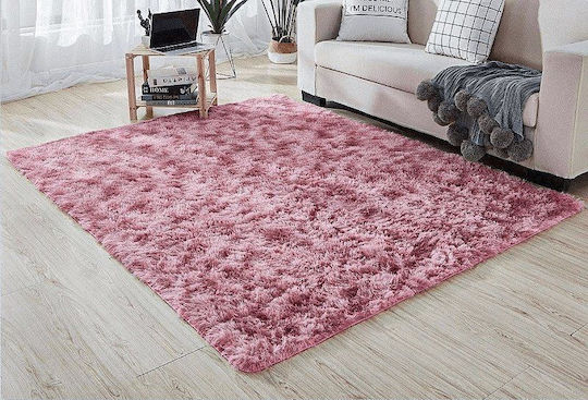 Strado Carpets Αντιολισθητικό Χαλί Ορθογώνιο Shaggy Pink 160x220cm
