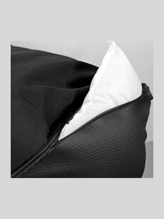 Aio Factory Pat Antiderapant Detasabil Din Piele Ecologica 100x75cm Negru Kingdog
