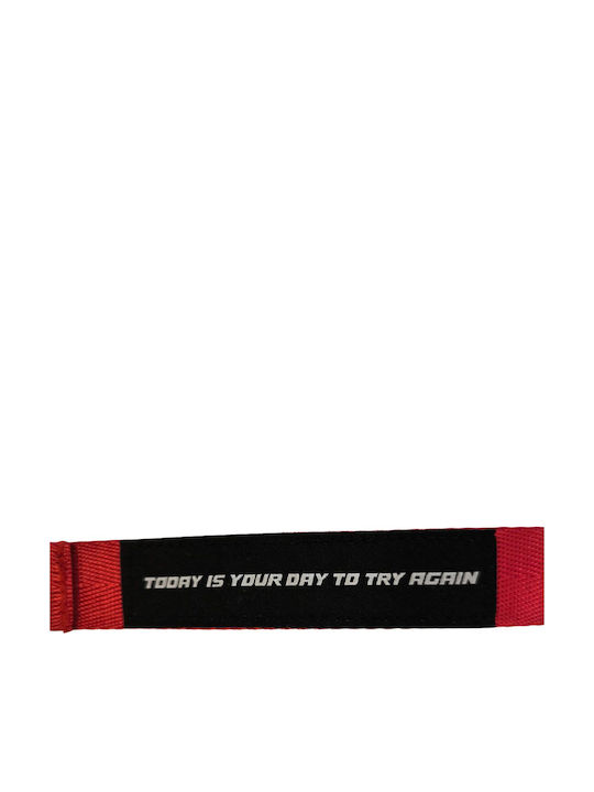 Μπρελόκ Λουράκι Καρπού Badboy Logo Wrist Lanyard Red Μπρελόκ Λουράκι Καρπού Badboy Logo Wrist Lanyard Red