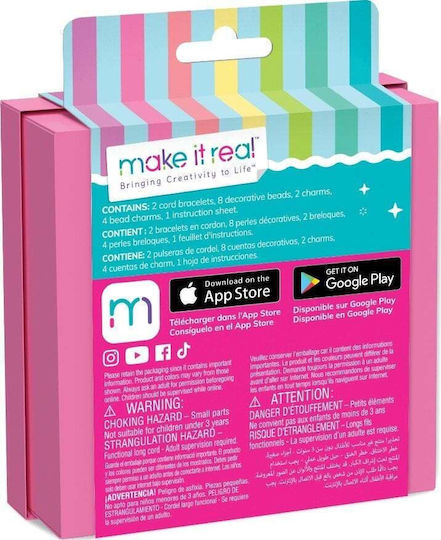 Make It Real Make It Real Σετ Βραχιολιών Pretty In Pink Δημιουργικό Παιχνίδι