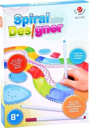 Set De Desen Spirograf Spirale Creative Ajutor Pentru Desen Ta0080 Edukamp