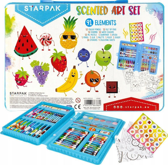 Starpak Artistic Set 91 Pieces Stk Zes121