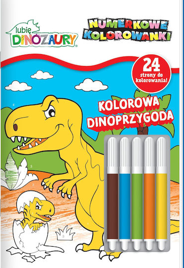 Media Service Zawada I Like Dinosaurs Num.kol Z3 Dinoprzyg.22779