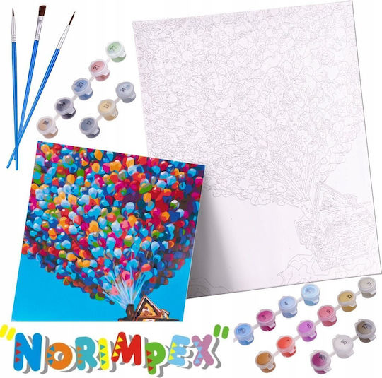 Norimpex Ζωγραφική Αριθμούς Πλανήτης 1009440