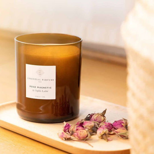 Essential Parfums Αρωματικό Κερί σε Βάζο με Άρωμα Τριαντάφυλλο 270gr