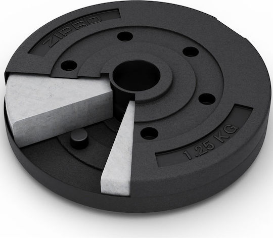 Zipro Scheibenset Gummierte 1 x 1.25kg Ø31mm