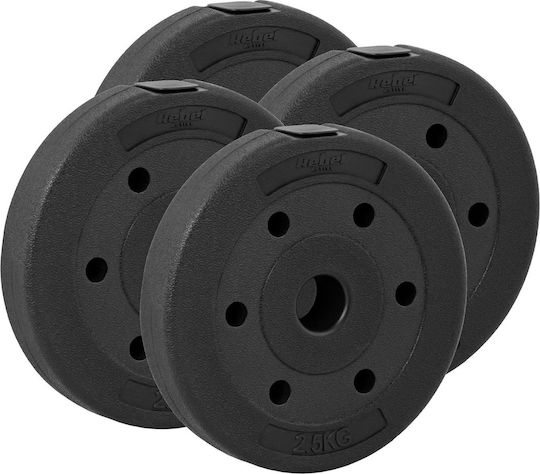 Σετ Δίσκοι 4 x 2.5kg Φ31mm