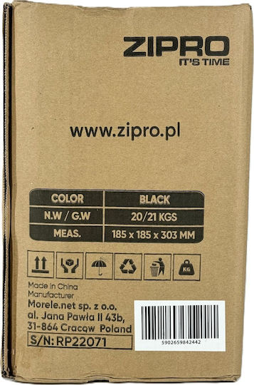 Zipro Kettlebell από Μαντέμι 20kg Μαύρο