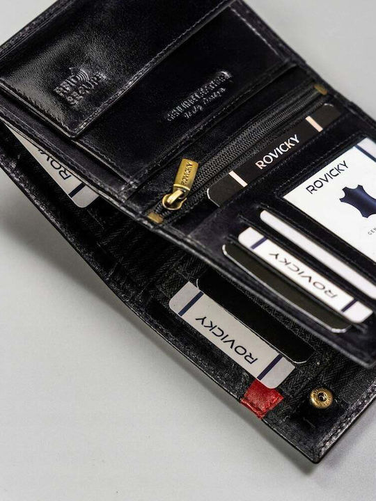 Men's Wallet with RFID Black