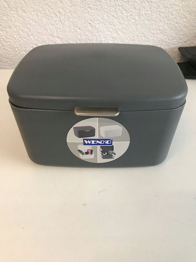 Wenko Barcelona Tabletop Organizer Plastic Gray