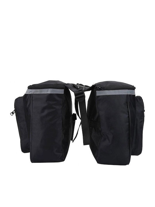Strado Gepäckträgertasche Doppelter Schwarz