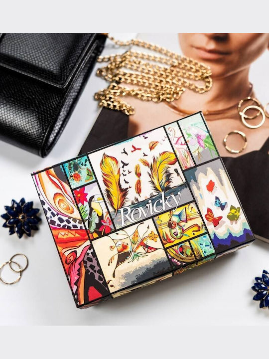 Естествена Кожа Дамски Портфейл с RFID Оранжев