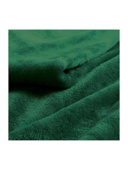 Douceur d'Intérieur Κουβέρτα Fleece Καναπέ 125x150εκ. Πράσινη