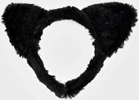 Black Ear Headband 21cm