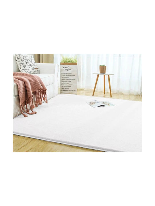 Strado Rug Rectangular White