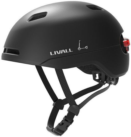 Livall Helm für Elektro-Roller in Schwarz Farbe