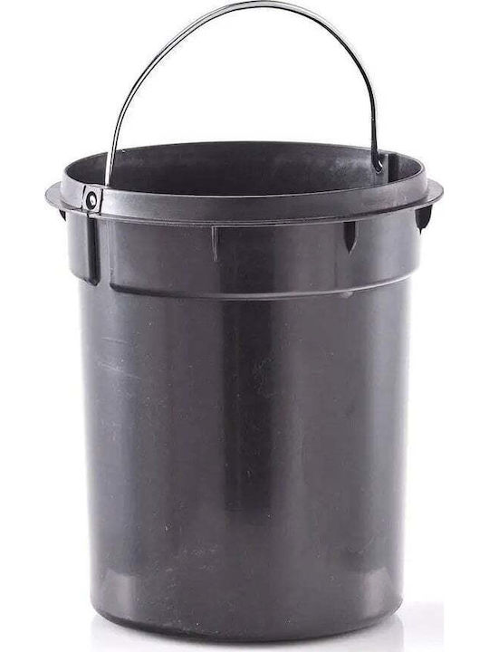 Zeller Inox Badezimmer Mülleimer 5Es Silber