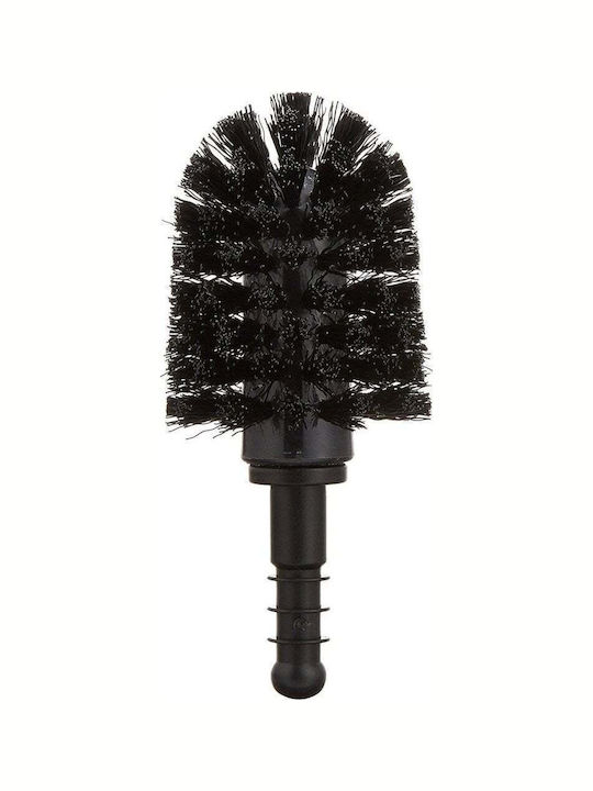 Wenko Plastic Coș de gunoi pentru baie Negru