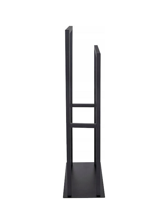 Wenko Ράγα Μπάνιου Διπλή Επιτοίχια με Βίδες ​46x80cm Ασημί