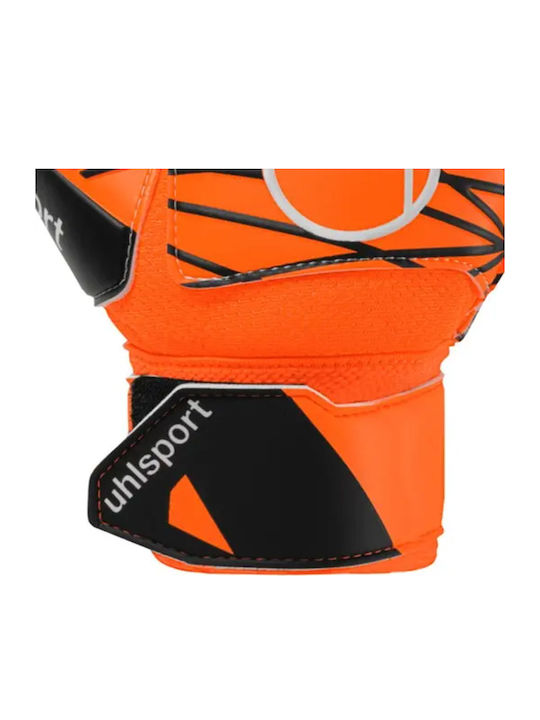 Вратарски ръкавици Uhlsport Soft Resist+ тъмно оранжево за възрастни