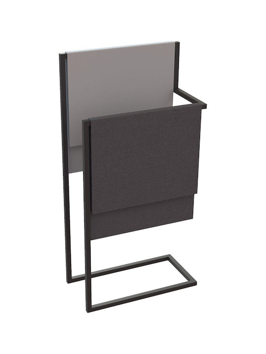 Deante Single Etaj Bathroom Raft de haine Argint