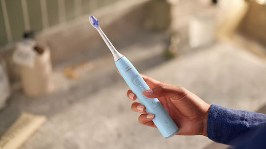 Philips Sonicare Electric Toothbrush With Pressure Sensor Blue