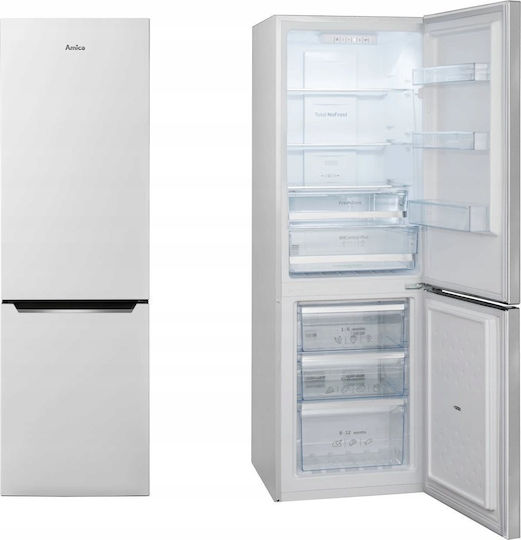 Amica Kühl-Gefrierkombination 301Es NoFrost H171xB54xT57.6cm. Inox FK2695.2FT(E)