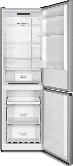Gorenje Kühl-Gefrierkombination 304Es Total NoFrost H186xB59.5xT58.9cm. Inox NRK619EPXL4