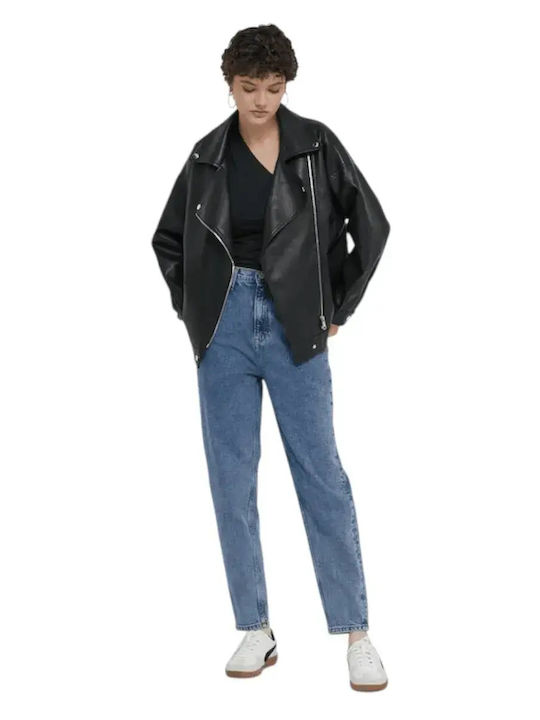 Tommy Jeans Jeans Dw0dw17621 Blue Mom Fit Jeans Tommy Jeans