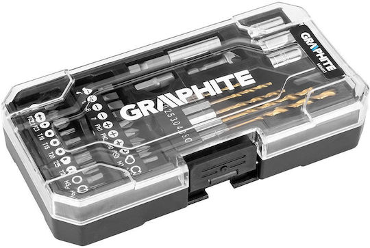 Graphite Σετ 20 Τρυπάνια