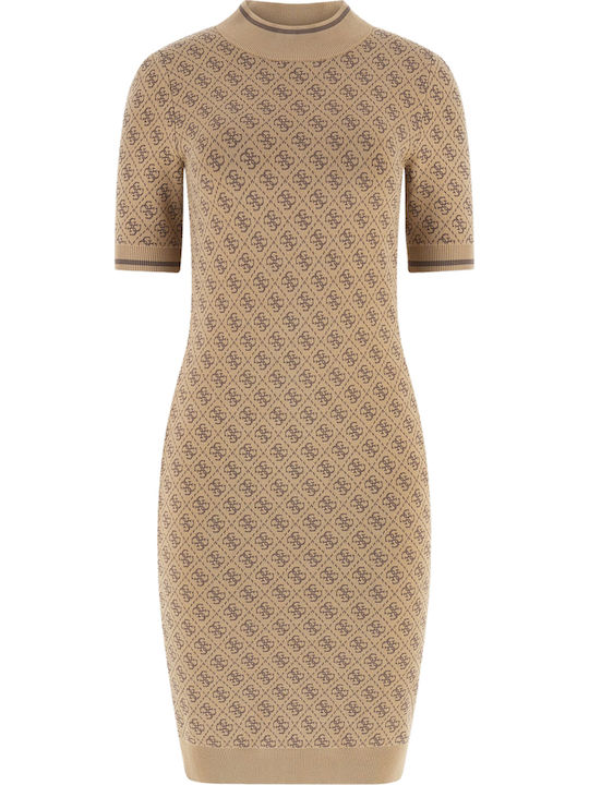 Mini Dress Beige