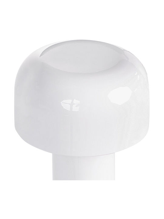 Beliani Dekorative Lampe Weiß
