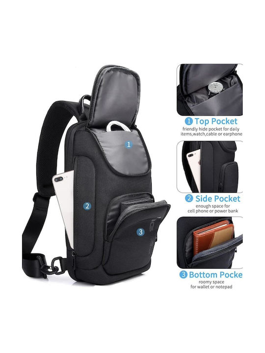 Men's Bag Shoulder / Crossbody Black