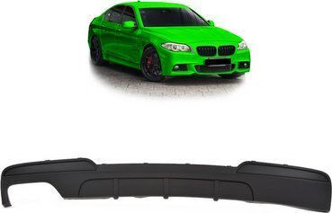 Mtuning Rear Diffuser Matt Black Bmw 5 F10 F11 2009-2016