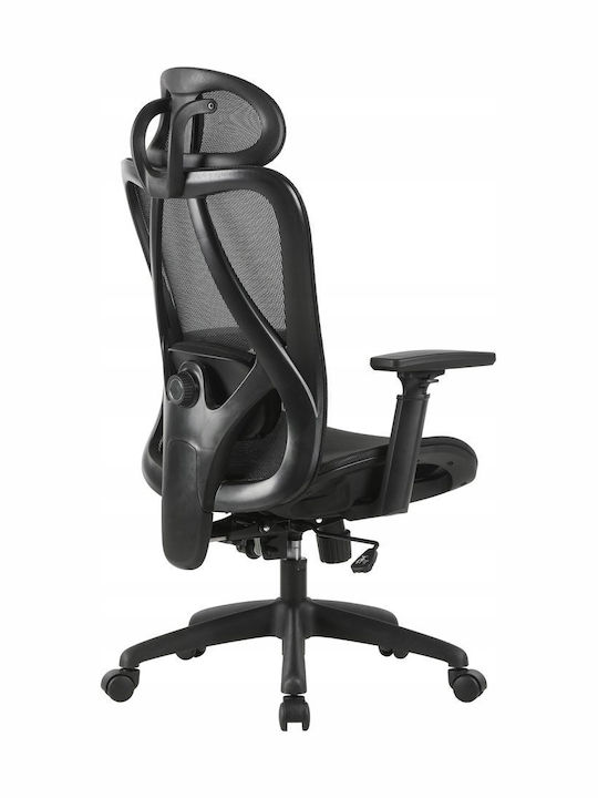 Office Chair with Adjustable Arms Black