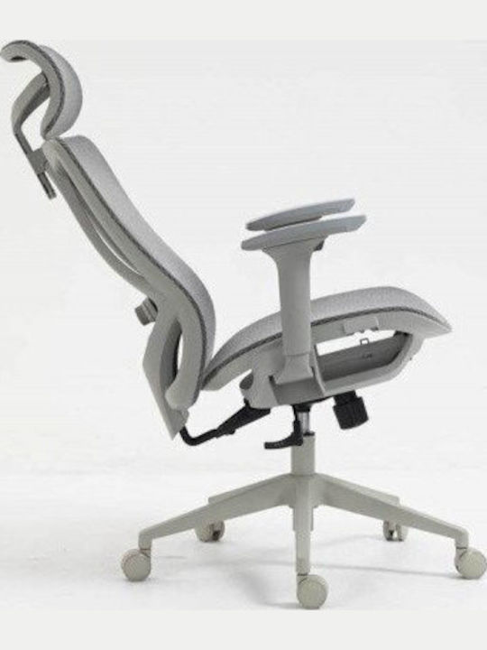 Office Products Office Chair with Adjustable Arms Gray