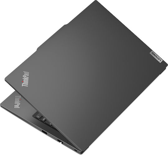 Lenovo ThinkPad E14 Gen 5 (Intel) 14" IPS FHD+ (Ryzen 3-7330U/16GB/256GB SSD + 256GB SSD/W11 Pro) Графитно черно (US Клавиатура)
