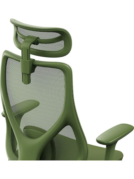 Office Chair with Adjustable Arms Green SENSE7