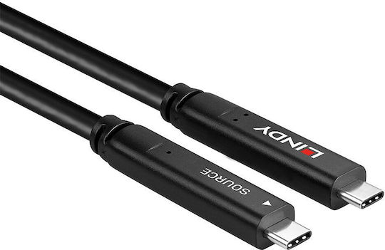 Cable Lindy Usb 3.2 Gen.2 Dp 1.4 Hybrid 10m