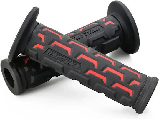 Daytona Γκριπ Ανοιχτά Αντίβαρα Τιμόνι 22mm Μήκος:12,2cm Grippy Grip Tapered 25172