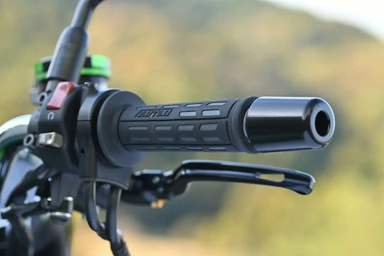 Daytona Γκριπ Ανοιχτά Αντίβαρα Τιμόνι 22mm Μήκος:12,2cm Grippy Grip Tapered 25168