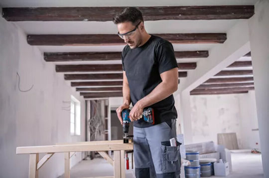 Bosch GSR 18V-90 FC Akkuschrauber Batteriebetrieb Brushless 18V 2x4Ah