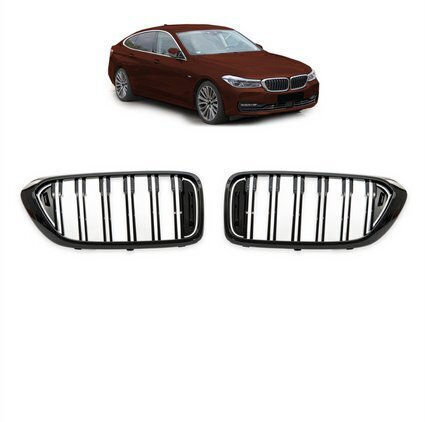 BMW 6 G32 Doppel Flügel Gloss Schwarz Auto Dekorative Masken