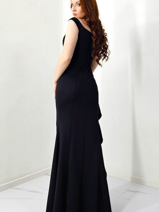 Rochie Maxi De Seara De Vară Neagră