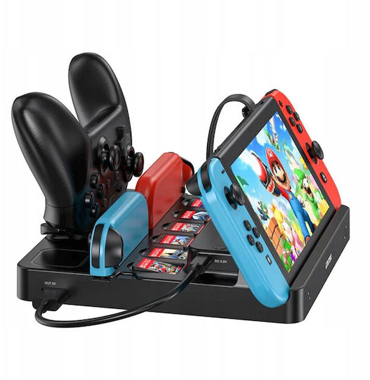 Unitek Switch Charging Station Switch Game Card Reader